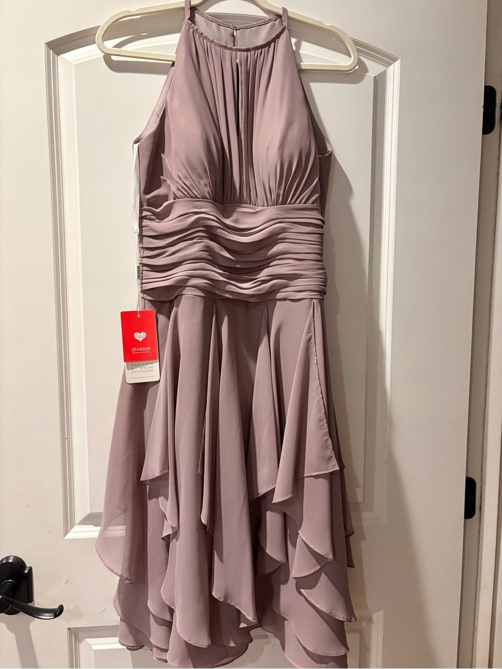 Women's Halter Ruffle Dress